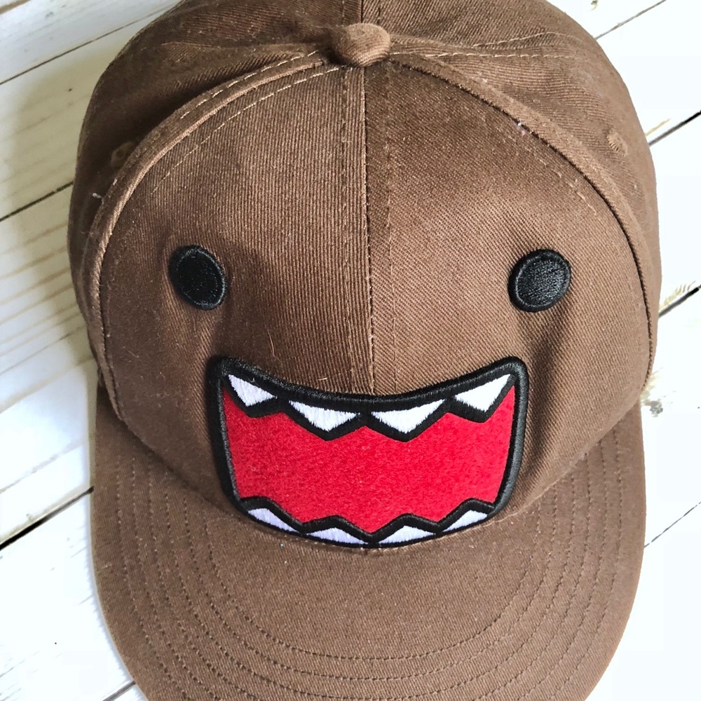 💵5 FOR $25💵 Domo Snap Back Brown Cap Hat
